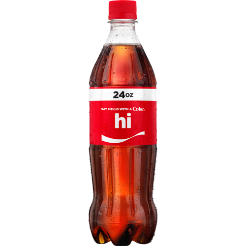 Coca-Cola 24 Oz Plastic Bottle, Soft Drinks